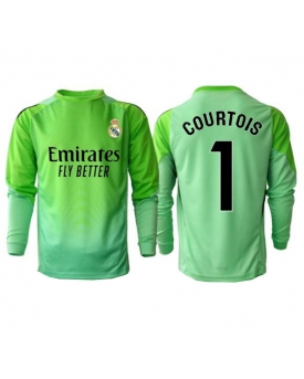 Billige Fotballdrakt Real Madrid Thibaut Courtois #1 Keeper Replika Bortedrakt 2025-26 Langermet Billige Fotballdrakt Real Madrid Thibaut Courtois #1 Keeper Replika Bortedrakt 2025-26 Langermet